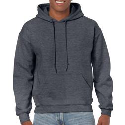 Gildan Men's Hooded Sweatshirt - Dark Heather