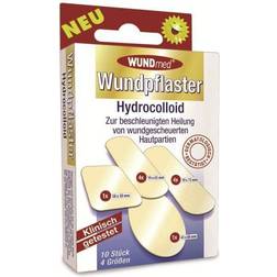 Wundmed Wundpflaster Hydrocolloid 4 Größen 10