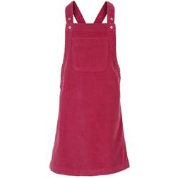 Trespass Kid's Sleeveless Dress Pinafore Corduroy Convince - Berry