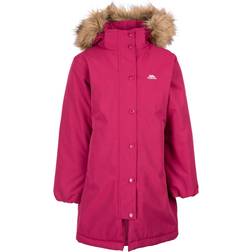 Trespass girls waterproof jacket hooded windproof astound