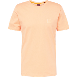 HUGO BOSS Logo Patch T-shirt - Light/Pastel Orange