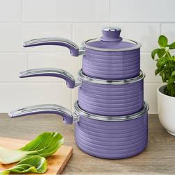 Swan Retro 3 Cookware Set