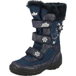 Lico Mary V Mädchen Schneestiefel, Marine/ Silber