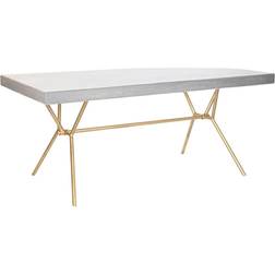 Dkd Home Decor Golden Mango wood Dining Table