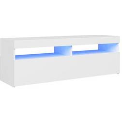 vidaXL Led Lights TV Bench 120x40cm