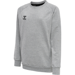 Hummel Kid's Move Grid Cotton Sweatshirt - Grey Melange (214912-2006)