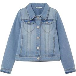 Name It Övergångsjacka Star - Light Blue Denim