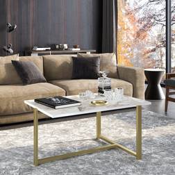 Decorotika Decorotika Merideths Metal Coffee Table