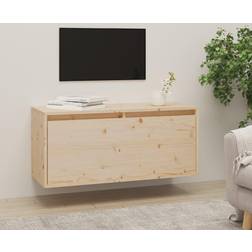 vidaXL Seinäkaappi 80 x 30 x 35 cm Mänty
