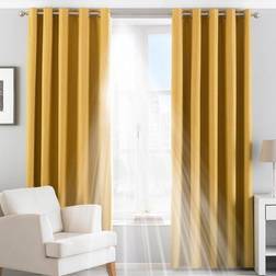 Riva Home Hem Eclipset Gardiner 90x90 229x229 cm Ockra