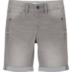 Name It Kid's Sofus Shorts - Medium Grey Denim