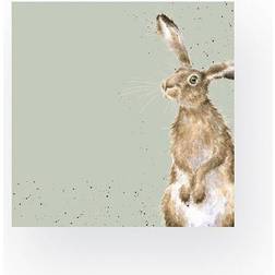 Wrendale Designs Pack of 20 The Bee' Hare Cloth Napkin