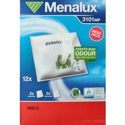 Menalux 3101 MP 12 Sacs Aspirateur Avec 2 Micro Filtres