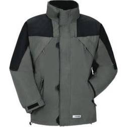 Planam Jacke Outdoor Redwood zink/schwarz