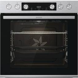 Gorenje Einbauherdset Steel Set 4 Edelstahl, Schwarz