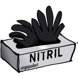 Nitril Engangshandske 100 Stk - Leipold Doehle