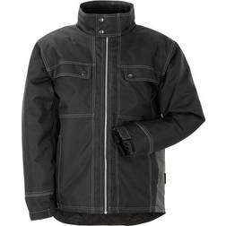 Planam 3344060 Outdoor Raven Jacke, Schwarz/Grau, Größe