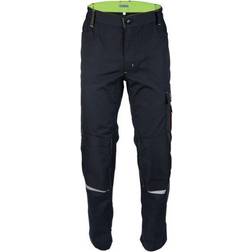 Terrax Bundhose Terrax Workwear - Schwarz/Limette