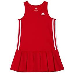 Adidas Girl's Sleeveless Tennis Dress - Better Scarlet