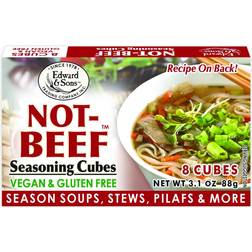 Edward & Sons Bouillon Cubes, 3.1 Boxes, Not-Beef