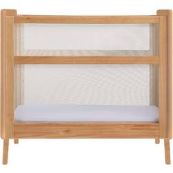 BreathableBaby Mesh 2-in-1 Mini Crib with Mattress