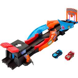 Cars Disney Pixar Glow Launch and Criss-Cross Glow Race Playset