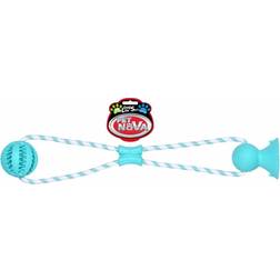 Nova Pet Rub Suctionball Dent Mi Tandboll Med Golvrengöring 7 cm Mintdoft
