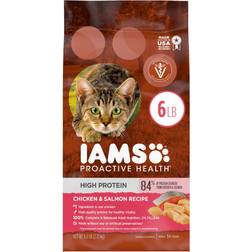 IAMS Proactive Health High Protein Chicken & Salmon Recipe Adult Premium Dry Cat Food 6lbs