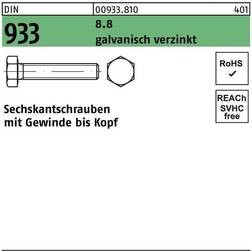 Sonstige Kopf DIN 933 Stahl 8.8 gal.verz. M