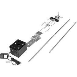 Royal Gourmet Universal Complete Rotisserie Kit for Grills, 36’’/50’’, 8x8 Square Spit Rod, Stainless Steel