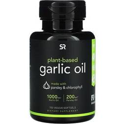 Sports Research Plant-Based Garlic Oil with Parsley Chlorophyll