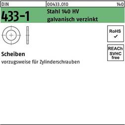8,4X15X1,6 FZB skive DIN 433