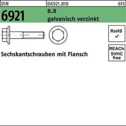 Lemvigh-Müller M 8X40 FZB DIN Flangebolt Set of 200 200stk