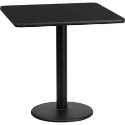 Flash Furniture 24 Square Black Laminate Top Dining Table