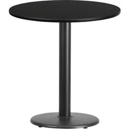 Flash Furniture 24 Round Black Laminate Top Dining Table