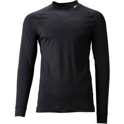 Nike Men's Dri-Fit UV Vapor Long-Sleeve Golf Top - Black/White