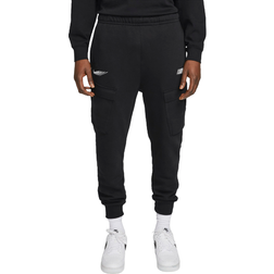 Nike Sportswear Standard Issue Fleece Cargo Pants For Men - Black