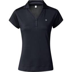 Daily Sports Anzio Cap Sleeve Polo Shirt - Navy