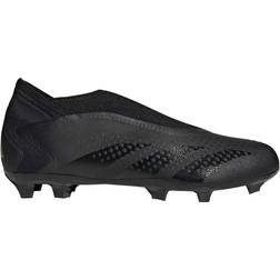 adidas Predator Accuracy.3 Laceless Firm Ground - Core Black/Cloud White