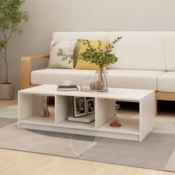 vidaXL vit furu Soffbord