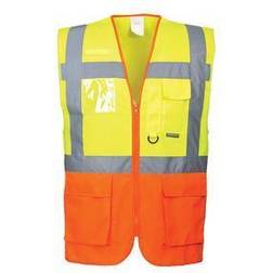 Portwest Prague Executive Vest - Yellow/Orange