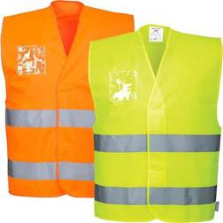 Portwest Advarselsvest Oslo Hi-vis gul 2XLarge/3XLarge