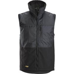 Snickers Workwear AllroundWork Winter Vest - Steel Grey/Black