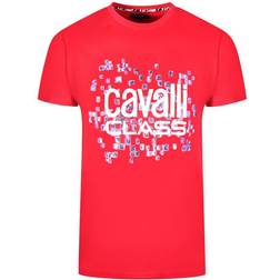 Cavalli Class Cotton T-shirt - Red