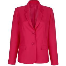 Alba Moda Lapel Collar Blazer - Pink