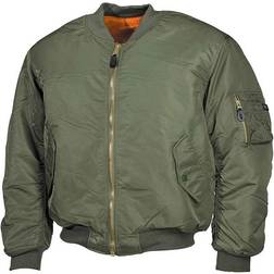 MFH Air Force MA-1 Pilot Jacket - Olive Green