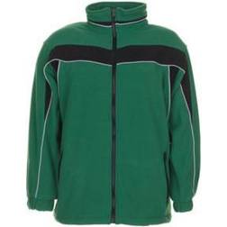 Planam Plaline Fleece Jakke - Skiffer/Sort