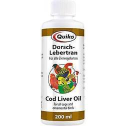 Quiko Torskleverolja 200ml Vitaminrikt Tilläggsfoder