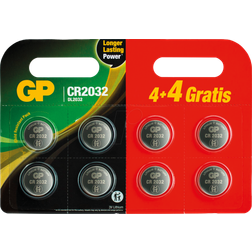 GP Batteries CR2032 8-pack