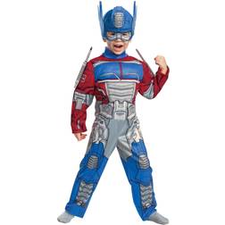 Disguise Transformers Optimus Prime Costume For Toddlers Blue/Gray/Red 3T/4T